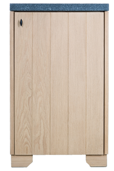 Flandria Oak Wood armoire dotée d’une seule porte chêne